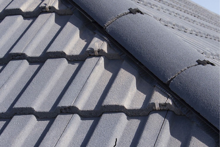 Tiled roof in Falkirk